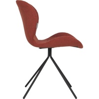 Zuiver Stuhl Zuiver Chair OMG Black/Orange