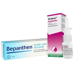 Bepanthen WuHeilsalb+Vividrin Azel NSP 1 Set