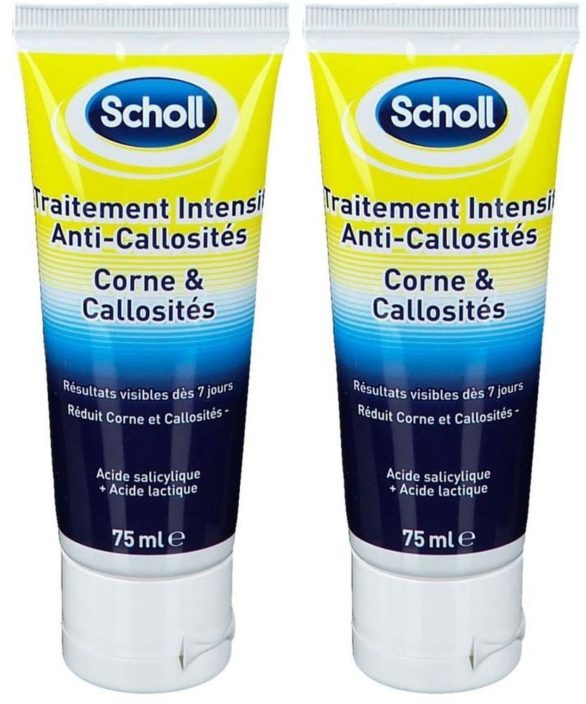 Scholl Traitement Intensif Anti-Callosités 2x75 ml crème