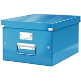 Leitz Click & Store WOW Aufbewahrungs- und Transportbox mittel, A4, blau