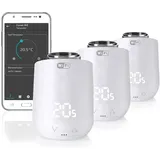 eurotronic Comet WiFi Heizkörperthermostat-Set 3 Stück