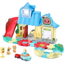 VTech CoComelon JJs Spielhaus Schienenset, Fahrzeug- & Schienen-Set, 1,5 Jahr(e)