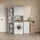 livinity® Paolina Midischrank 40,2 x 88,2 x 40,5 cm Weiß/Artisan