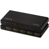 Logilink HD0037 - HDMI-Splitter, 1x4-Port, 4K/60 Hz, Downscaler