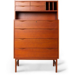 HKliving - Wooden Sekretär, braun