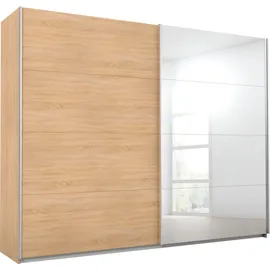 Rauch Schwebetürenschrank Quadra 271 x 210 x 62 cm Beige/Braun