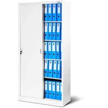 Jan Nowak DELUKE Aktenschrank 185 x 90 x 40 cm Weiß