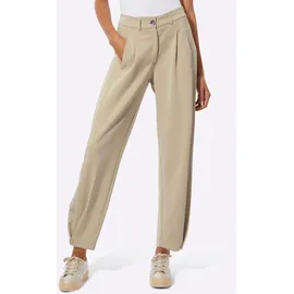 CREATION L Modal-Mix-Jersey-Hose Klassisch Braun 24