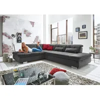 Die planbar Ecksofa MP-IN17004 L-Form, wahlweise mit Bettfunktion, Sitztiefen-