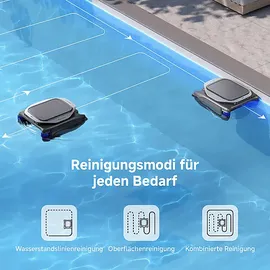 DREAME J1 Poolroboter schwarz 300 m2