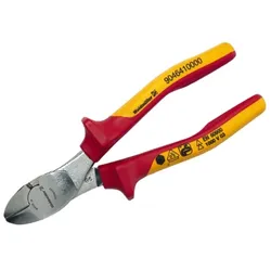 Weidmüller 9046340000, Diagonal pliers, Abnutzungsresistent, Edelstahl, Rot, Gel