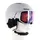 Salomon Driver Prime Sigma Plus Skihelm mit Visier-Weiss-S