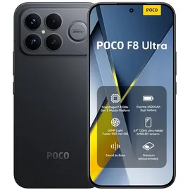 Xiaomi POCO F8 Ultra 5G 12 GB RAM 256 GB Black