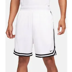 NIKE Herren Shorts DNA 8", WHITE/BLACK/BLACK, M