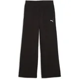 Puma ESS Wide Leg Pants Trainingshose Schwarz 152
