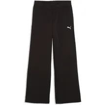 Puma ESS Wide Leg Pants Trainingshose Schwarz 152