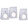 just light. LED-Unterbauleuchte »THEO«, Viereck, 3er-Set