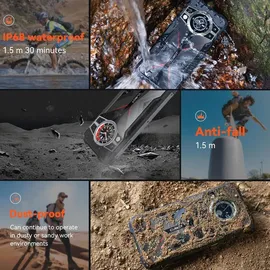 Cubot KingKong 9 12 GB RAM 256 GB Schwarz