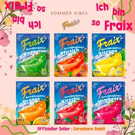TSI Consumer Goods GmbH FRAIX Getränkepulver 6 Sorte Mixed (30er Pack x 100g) Vorteilspack