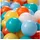 KiddyMoon 300 ∅ 6Cm Kinder Bälle Für Bällebad Spielbälle Baby Plastikbälle Made In EU, Weiß/Gelb/Orange/Baby Blau/Türkis