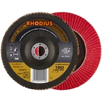 RHODIUS TOPline JUMBO SPEED Fächerschleifscheibe 180 x 22,23 mm