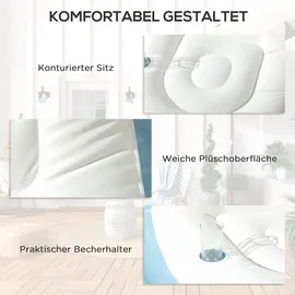 Outsunny Aufblasbarer Sessel Kunststoff