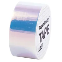 Rico Design Mirror Rainbow Tape, Weiß