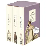 Reclam, Philipp, jun. GmbH, Verlag 3 Bücher von Jane Austen im Schuber – Emma, Stolz und Vorurteil, Verstand und Gefühl – Reclam: Reclams Klassikerinnen