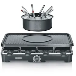 Severin RG 2347 Raclette / Fondue Kombination, 1400 W