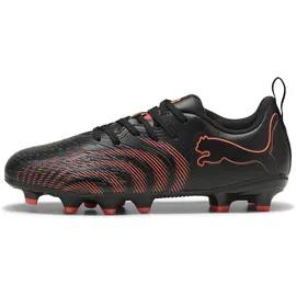 Puma Future 9 Play FG/AG Kinder Schwarz/Leuchtendes Rot/Starkes Grau 48