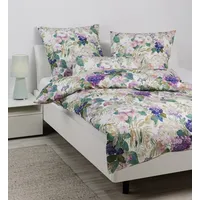 JANINE Carmen S Floral Blau 135 x 200 cm + 80 x 80 cm