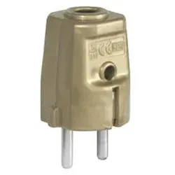 MARTIN KAISER Schuko-Stecker gold