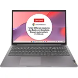 Lenovo Chromebook IdeaPad 3i 15,6" Full HD Touch Display Intel N4500 8GB RAM 128GB SSD | Intel UHD Grafik | Chrome OS | QWERTZ | grau | 3 Monate Premium Care