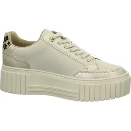 Marco Tozzi Plateau Sneaker Damen 32313138373739 Beige 41 EU - Beige - 41