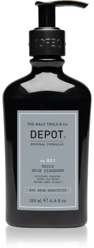 DEPOT 800 SKIN SPECIFICS NO. 801 DAILY SKIN CLEANSER Reinigungsgel für alle Hauttypen 200 ml