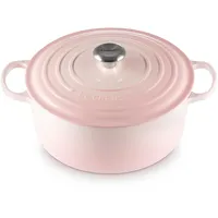 Le Creuset Signature Bräter 28 cm rund shell pink