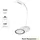 Pearl LED-Schwanenhals-Leuchte Beige