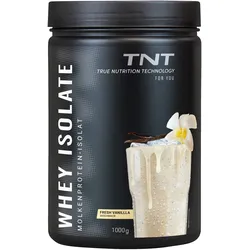 TNT Whey Isolate extrem hoher Eiweißanteil, kaum milchiger Geschmack, lecker