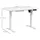 Vinsetto Höhenverstellbarer Schreibtisch Elektrisch 120x60cm Computertisch Weiß