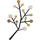 Kare Wandgarderobe Bubble Tree Metallic 112 cm Braun