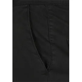 URBAN CLASSICS High Waist Twill Cargohose Schwarz 30