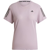 adidas Women's Own The Run Tee T-Shirt, Preloved Fig, L
