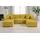 Collection AB Wohnlandschaft Polyester U-Form 3-Sitzer terracotta