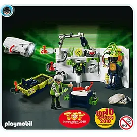 Playmobil Top Agents Robo-Gangster Labor mit Multifunktionstaschenlampe (4880)