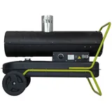 TroniTechnik Heizkanone Heizgebläse Diesel 30kW Luftauslass 44l Tank Tragegriff Räder