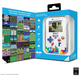 My Arcade GO Gamer Tetris 301 Jeux EN 1 Transparent + Tetris