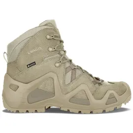 Lowa Military-Stiefel Arbeitsschuhe Zephyr GTX MID TF (Veloursleder, wasserdicht) desertbraun Herren