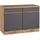 Held Unterschrank Turin 120 x 86 cm Grau