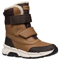 GEOX J FLEXYPER PLUS BOY SNOWBOOTS TOBACCO/COFFEE 33_EU