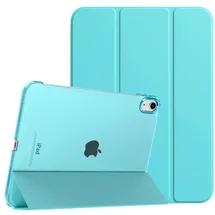 TiMOVO Hülle für iPad (A16) 11 Generation 11 Zoll 2025/iPad 10 Generation 10,9 Zoll 2022 Azurblau